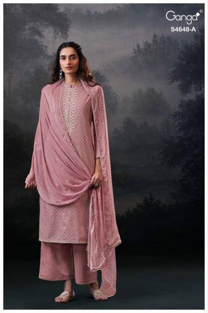 Ganga dvira 4648 Surat dress material online